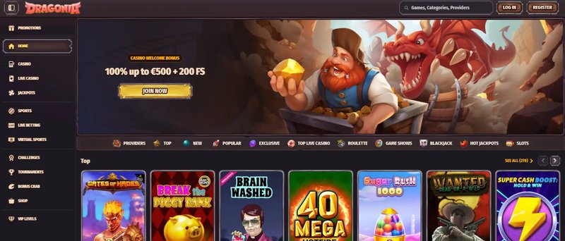 Découvrez les avantages de Dragonia Casino en ligne : bonus et retrait rapides.